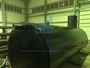 Резервуар горизонтальный стальной наземный в Евпатории