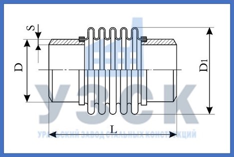 Чертёж компенсатора ОПН в Евпатории