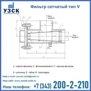 Фильтр сетчатый ФС по Т-ММ-11-2003 в Евпатории